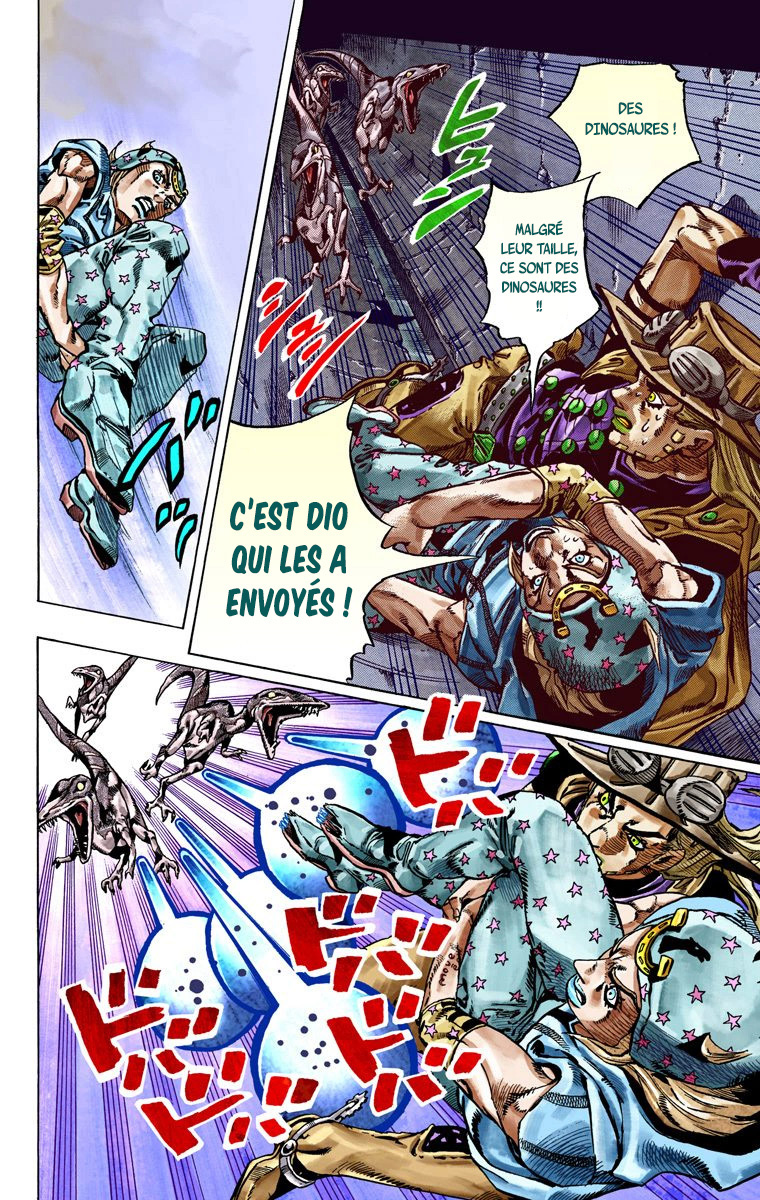 Read JoJo's Bizarre Adventure Part 7 Steel Ball Run Official Colored FR Manga Online