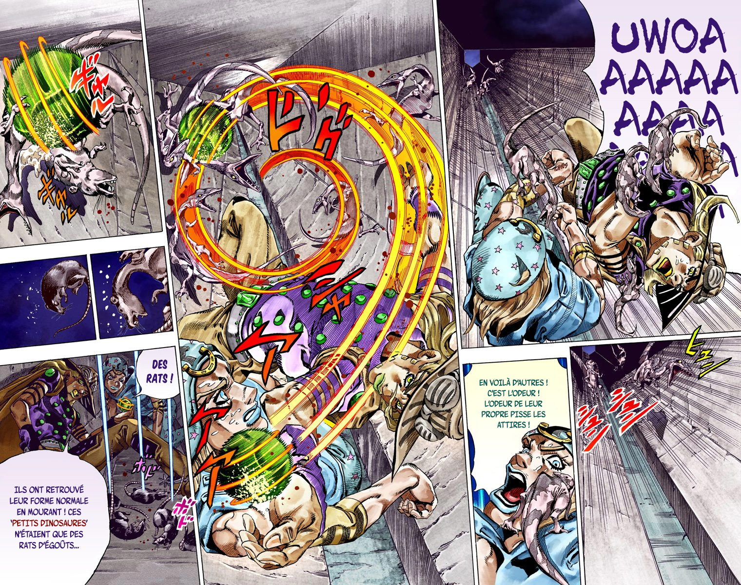 Read JoJo's Bizarre Adventure Part 7 Steel Ball Run Official Colored FR Manga Online