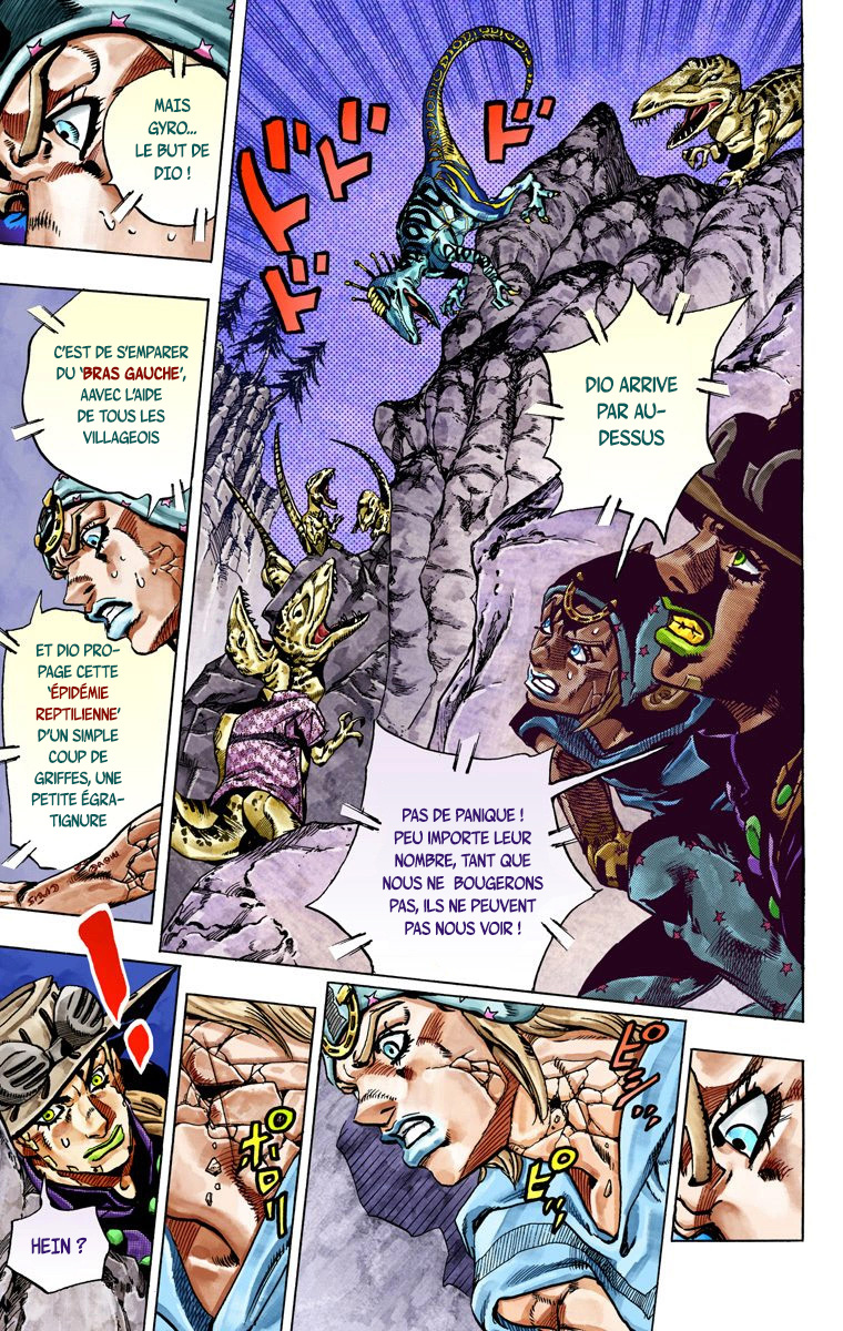 Read JoJo's Bizarre Adventure Part 7 Steel Ball Run Official Colored FR Manga Online
