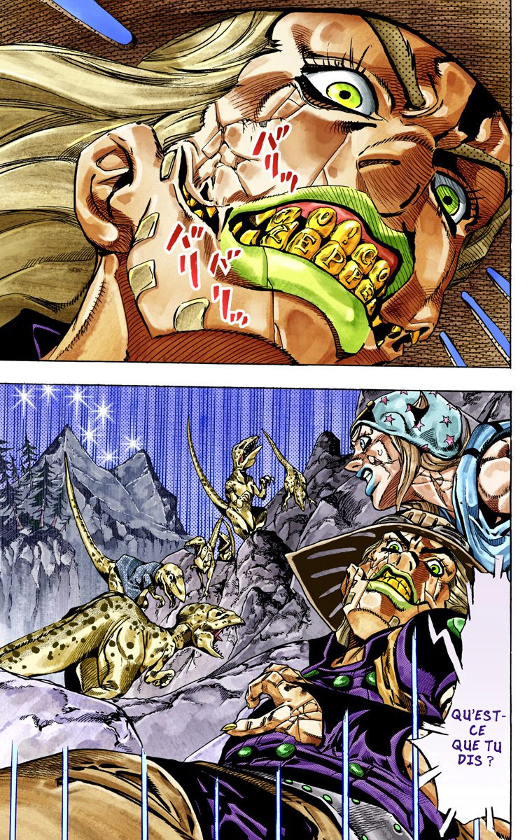 Read JoJo's Bizarre Adventure Part 7 Steel Ball Run Official Colored FR Manga Online