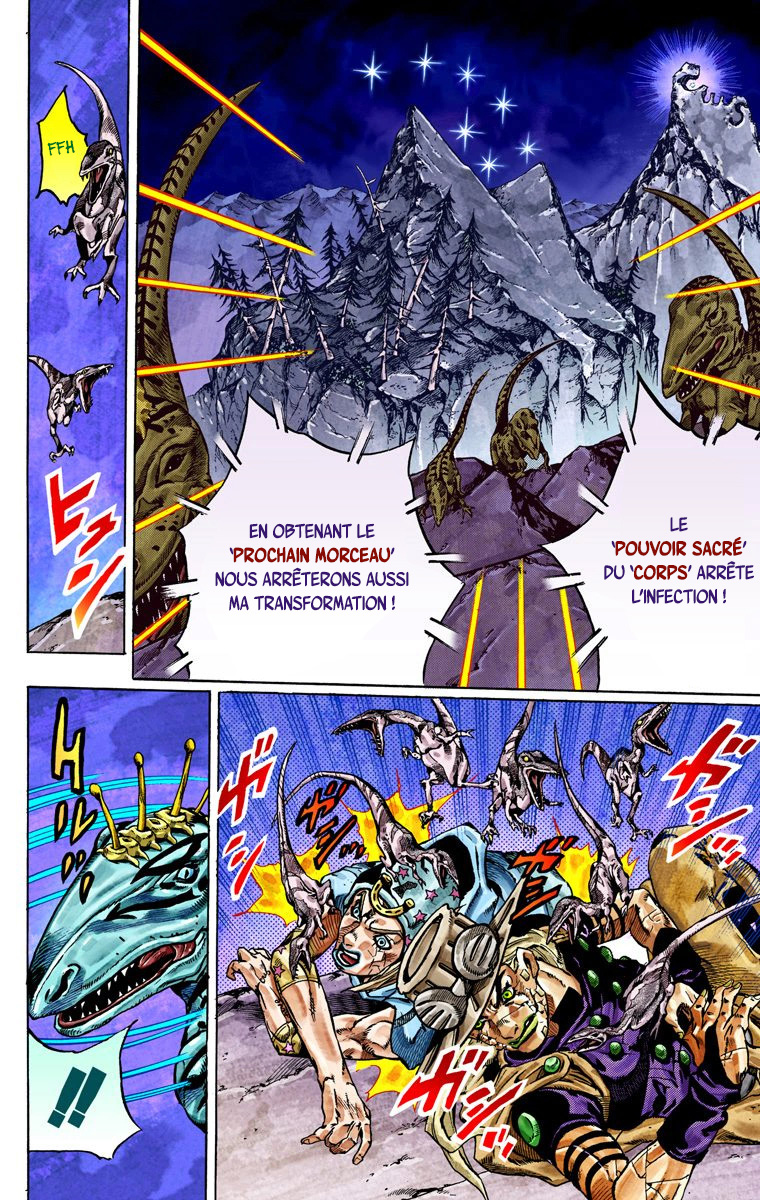 Read JoJo's Bizarre Adventure Part 7 Steel Ball Run Official Colored FR Manga Online