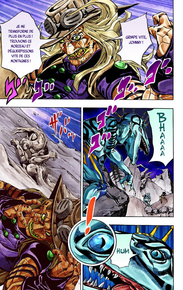 Read JoJo's Bizarre Adventure Part 7 Steel Ball Run Official Colored FR Manga Online