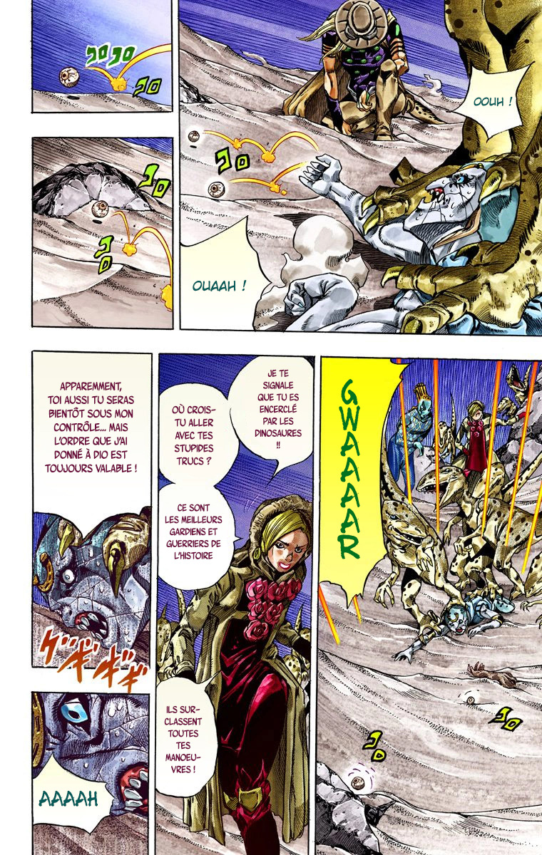 Read JoJo's Bizarre Adventure Part 7 Steel Ball Run Official Colored FR Manga Online