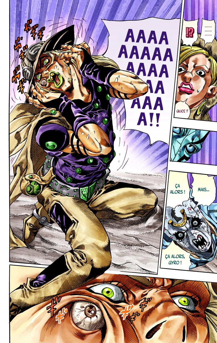 Read JoJo's Bizarre Adventure Part 7 Steel Ball Run Official Colored FR Manga Online