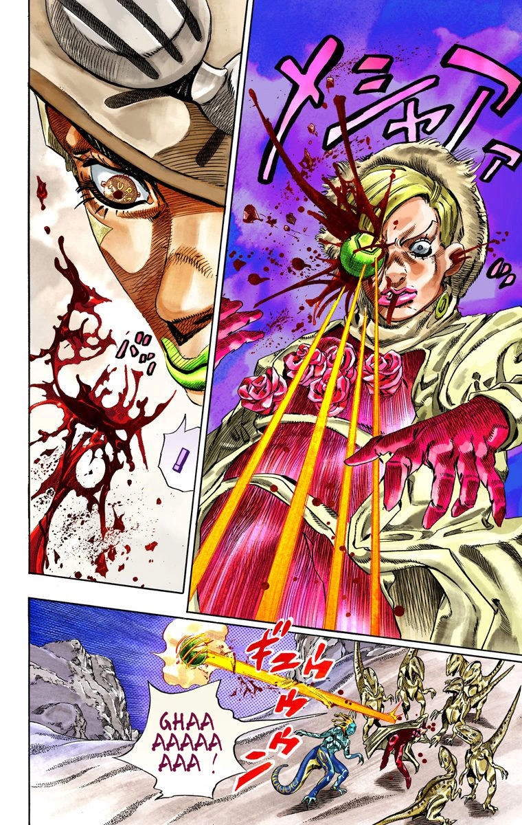 Read JoJo's Bizarre Adventure Part 7 Steel Ball Run Official Colored FR Manga Online