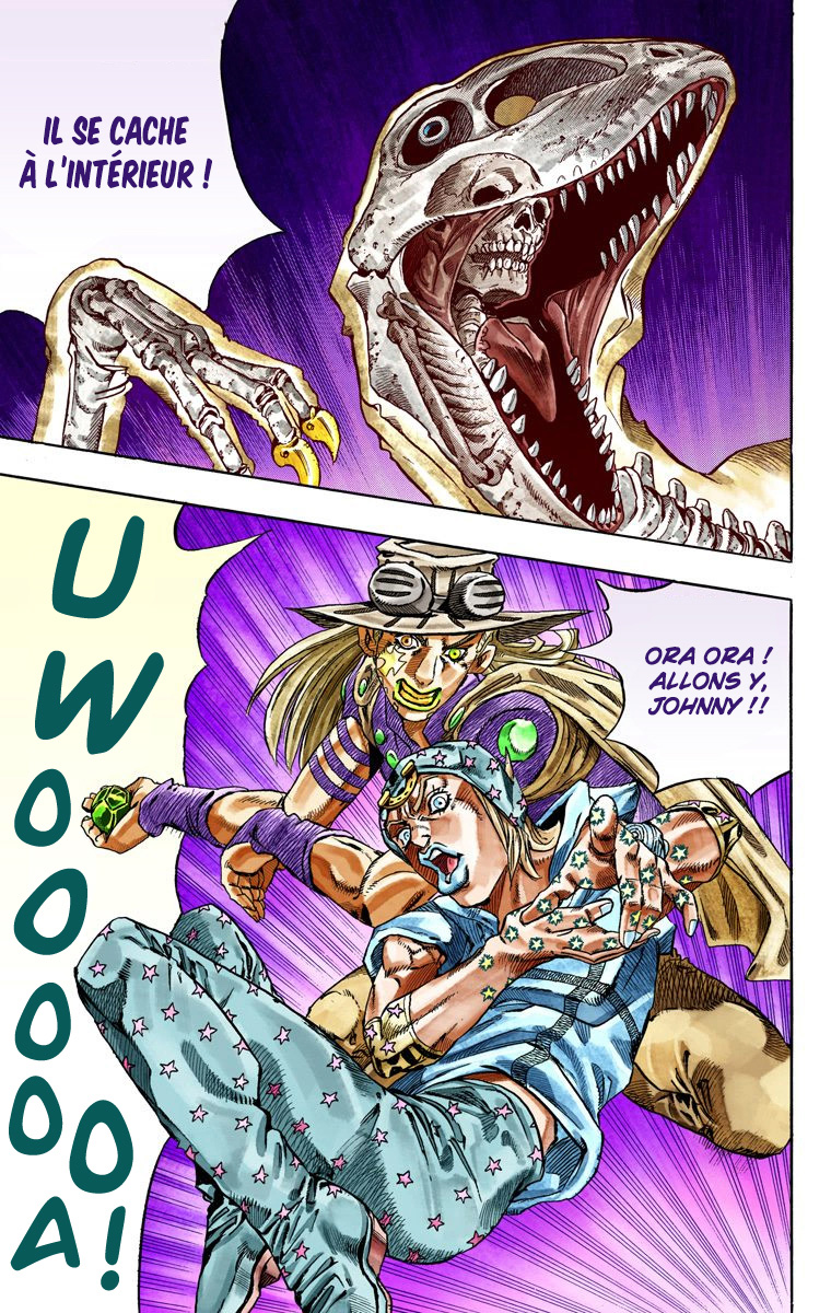 Read JoJo's Bizarre Adventure Part 7 Steel Ball Run Official Colored FR Manga Online