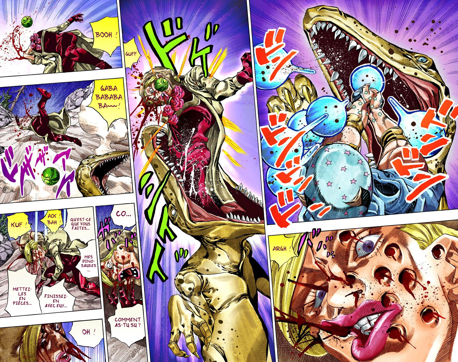 Read JoJo's Bizarre Adventure Part 7 Steel Ball Run Official Colored FR Manga Online