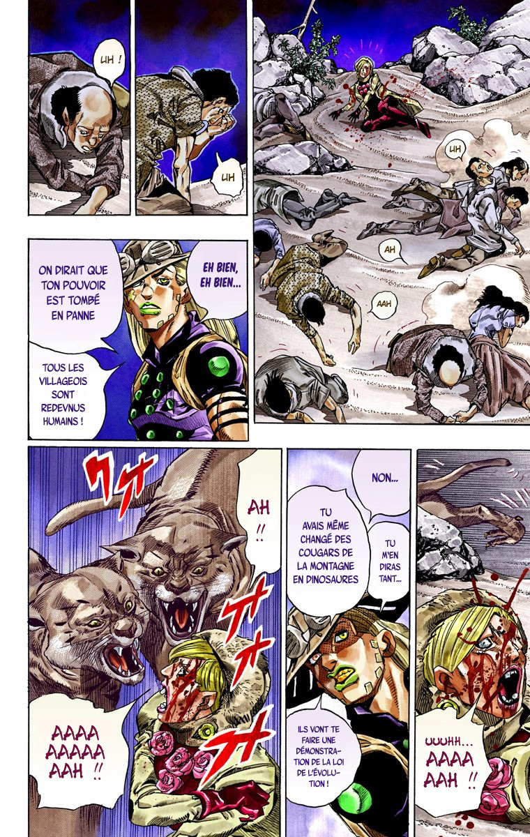 Read JoJo's Bizarre Adventure Part 7 Steel Ball Run Official Colored FR Manga Online