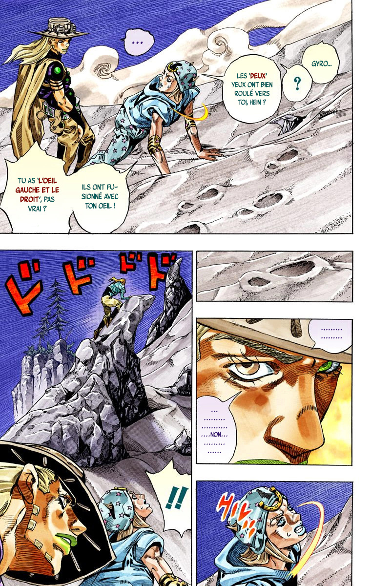 Read JoJo's Bizarre Adventure Part 7 Steel Ball Run Official Colored FR Manga Online