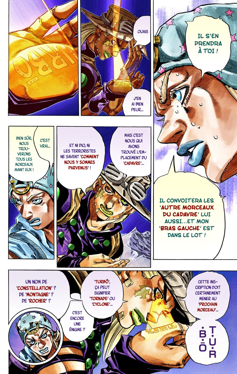 Read JoJo's Bizarre Adventure Part 7 Steel Ball Run Official Colored FR Manga Online