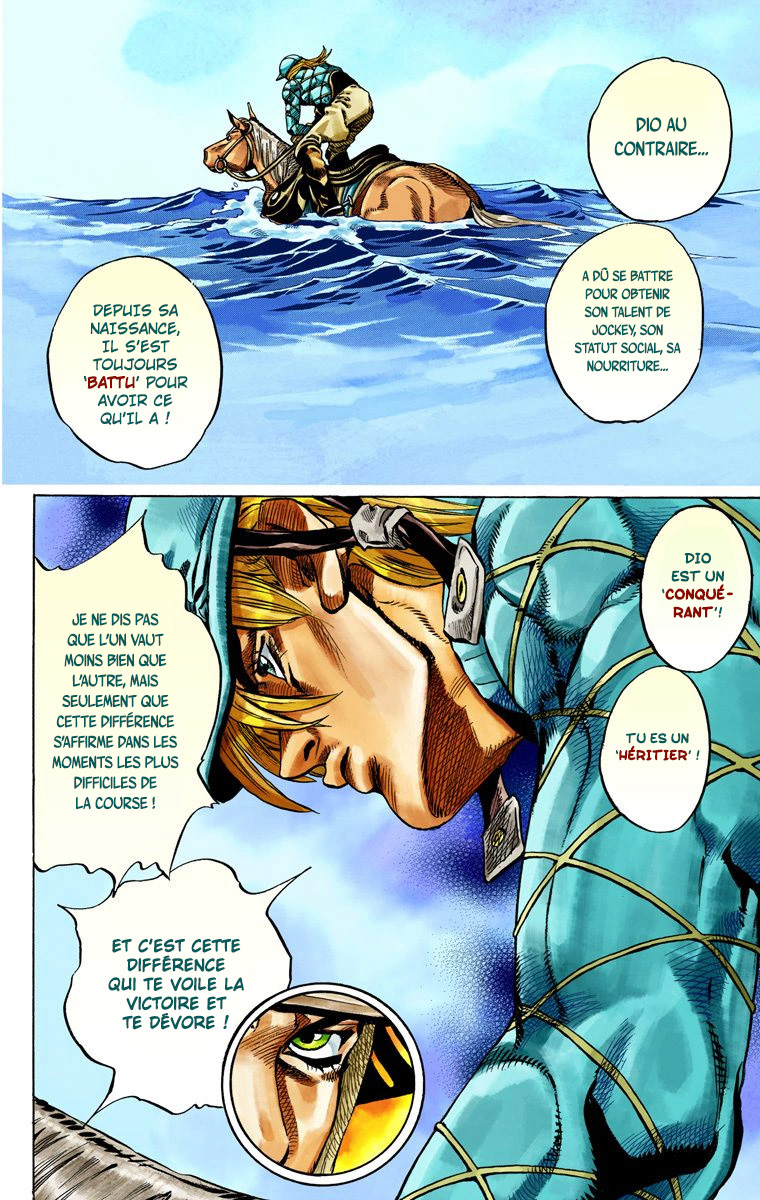 Read JoJo's Bizarre Adventure Part 7 Steel Ball Run Official Colored FR Manga Online