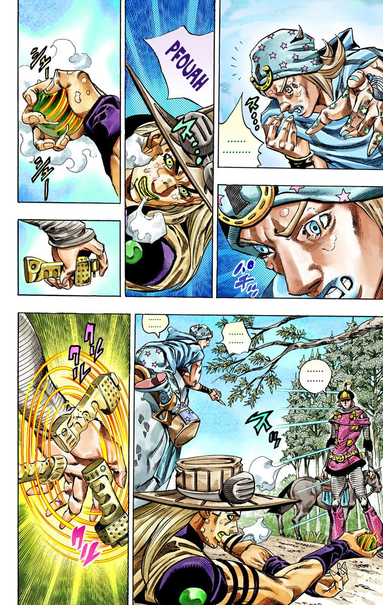 Read JoJo's Bizarre Adventure Part 7 Steel Ball Run Official Colored FR Manga Online