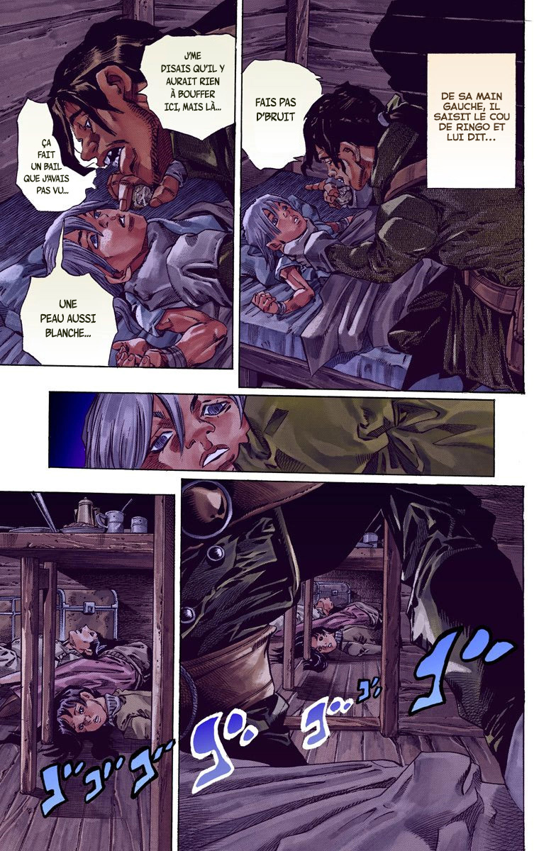 Read JoJo's Bizarre Adventure Part 7 Steel Ball Run Official Colored FR Manga Online