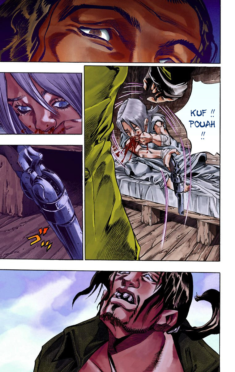 Read JoJo's Bizarre Adventure Part 7 Steel Ball Run Official Colored FR Manga Online