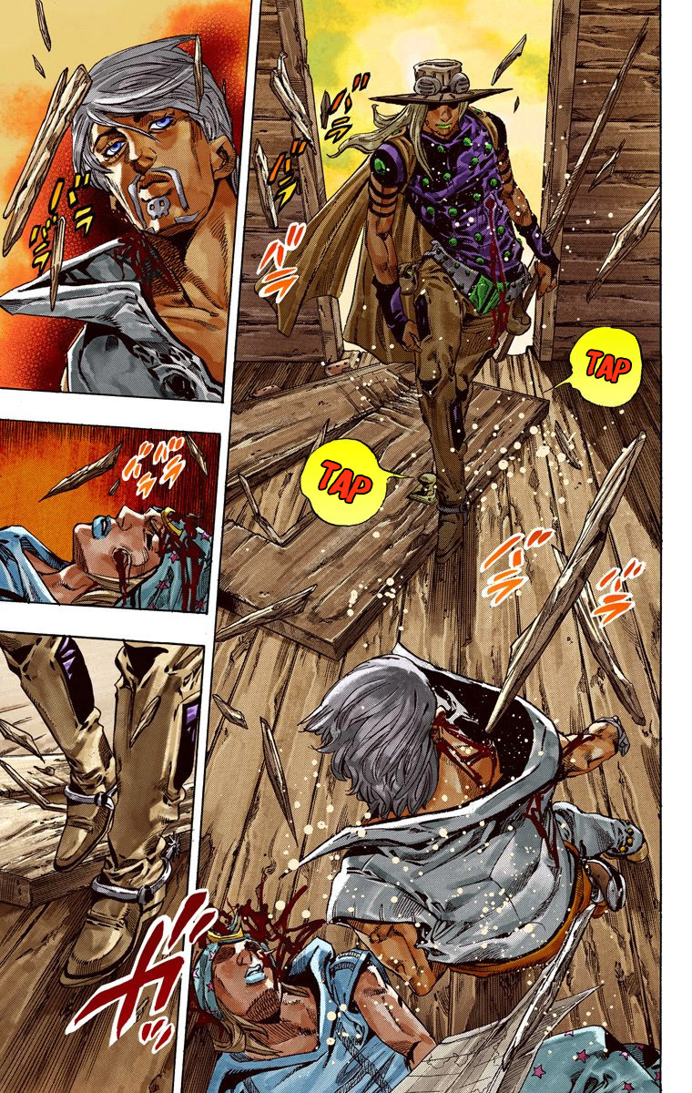 Read JoJo's Bizarre Adventure Part 7 Steel Ball Run Official Colored FR Manga Online
