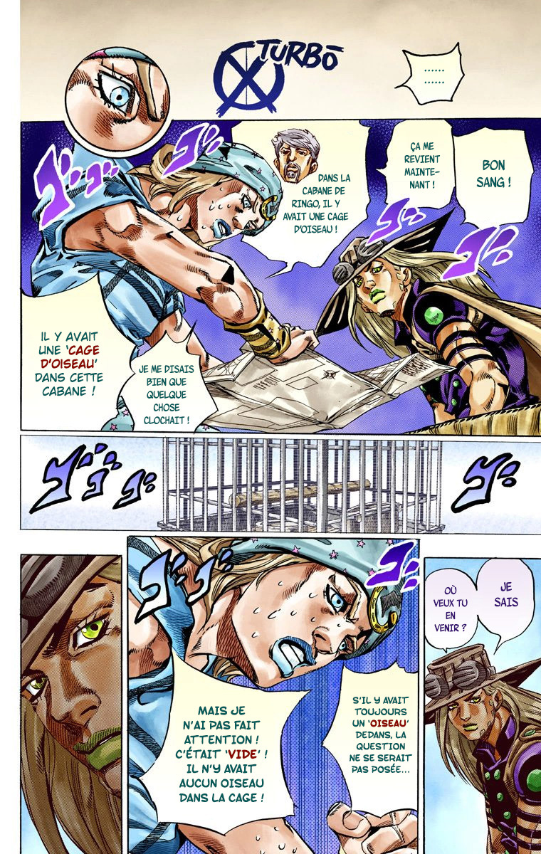 Read JoJo's Bizarre Adventure Part 7 Steel Ball Run Official Colored FR Manga Online