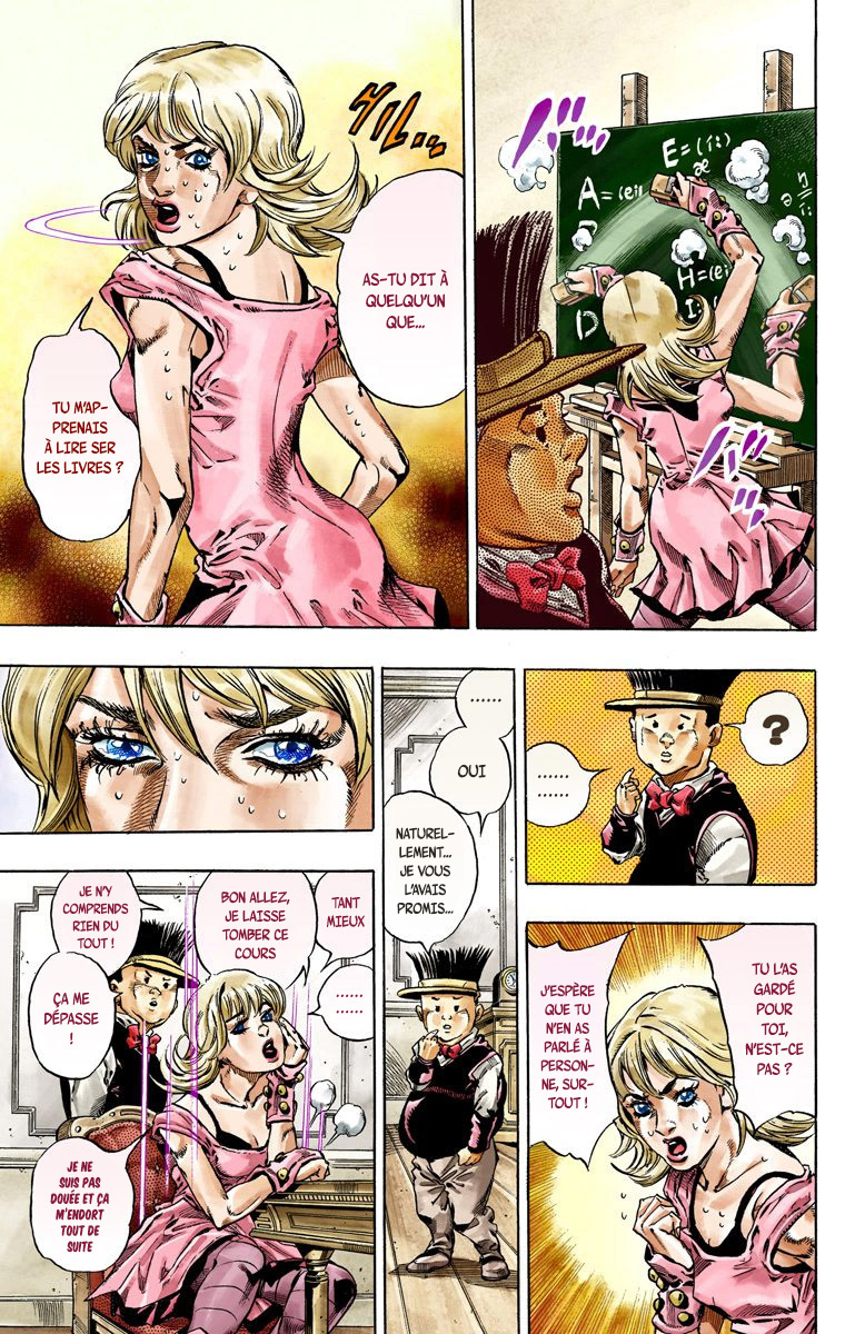 Read JoJo's Bizarre Adventure Part 7 Steel Ball Run Official Colored FR Manga Online