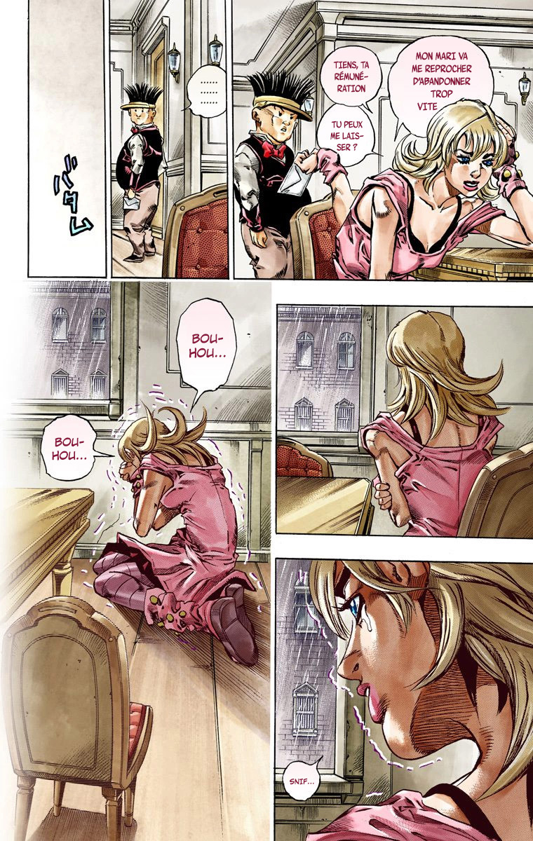 Read JoJo's Bizarre Adventure Part 7 Steel Ball Run Official Colored FR Manga Online