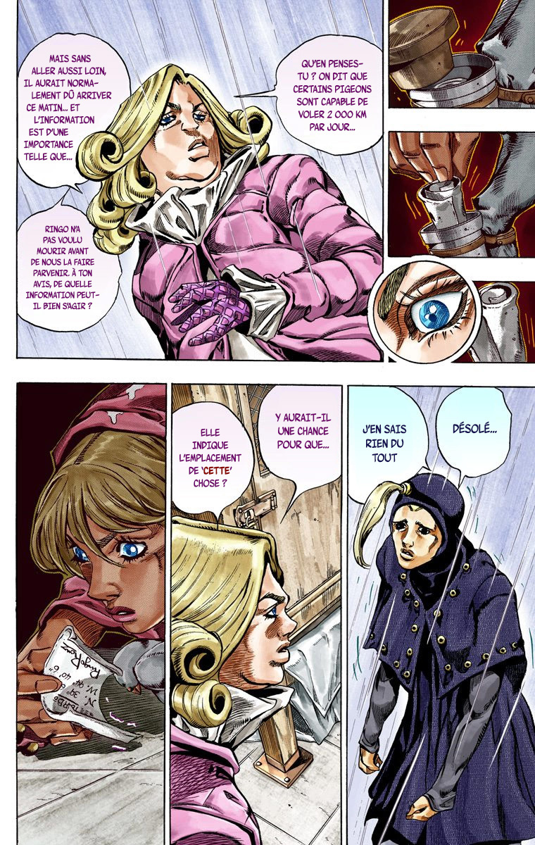 Read JoJo's Bizarre Adventure Part 7 Steel Ball Run Official Colored FR Manga Online