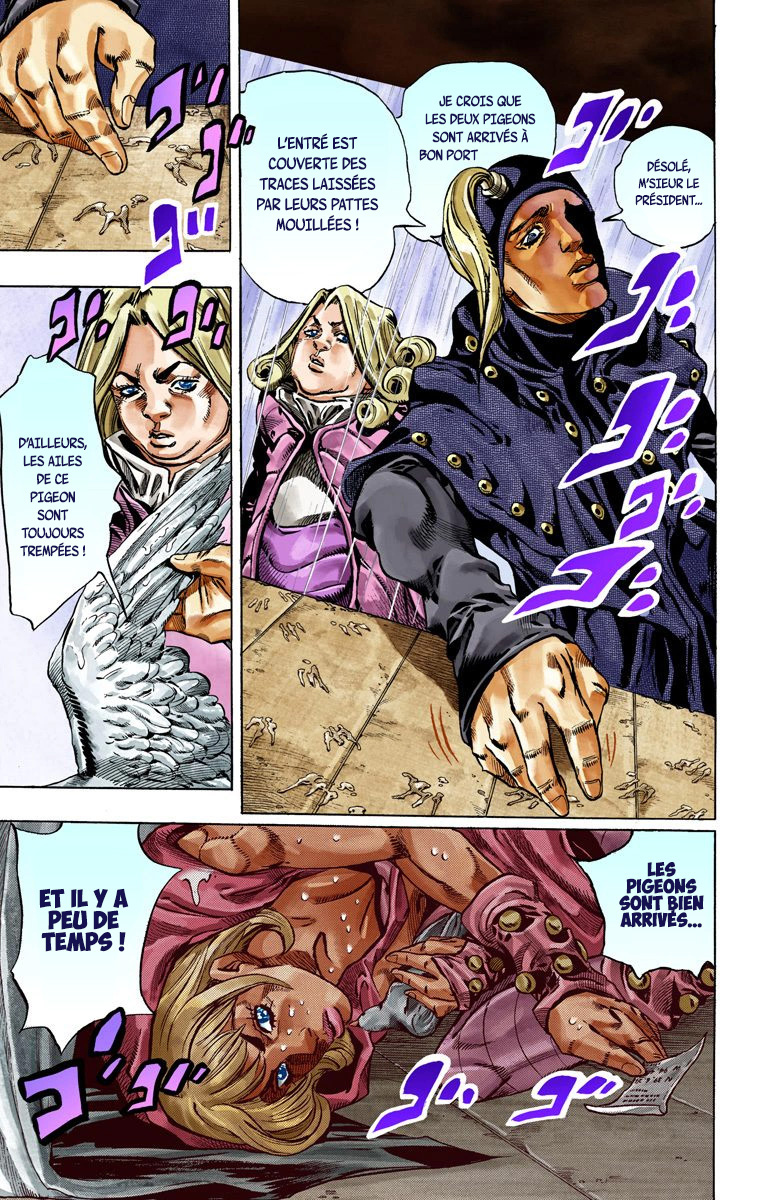 Read JoJo's Bizarre Adventure Part 7 Steel Ball Run Official Colored FR Manga Online