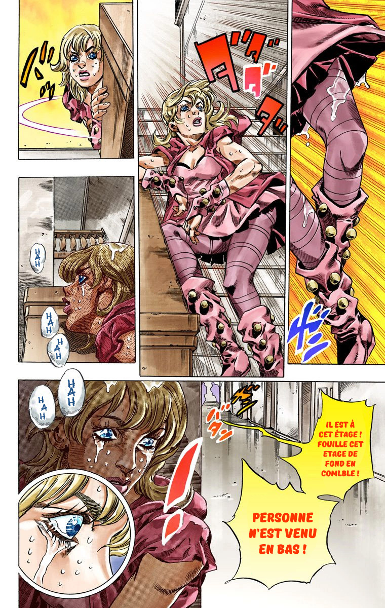 Read JoJo's Bizarre Adventure Part 7 Steel Ball Run Official Colored FR Manga Online