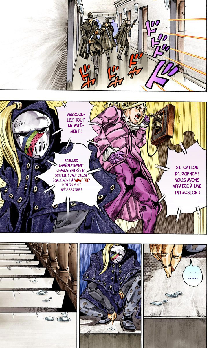Read JoJo's Bizarre Adventure Part 7 Steel Ball Run Official Colored FR Manga Online