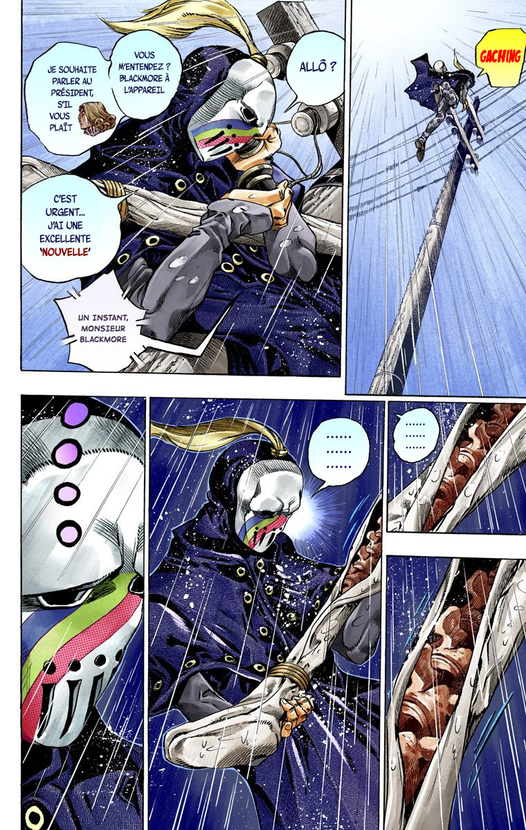 Read JoJo's Bizarre Adventure Part 7 Steel Ball Run Official Colored FR Manga Online