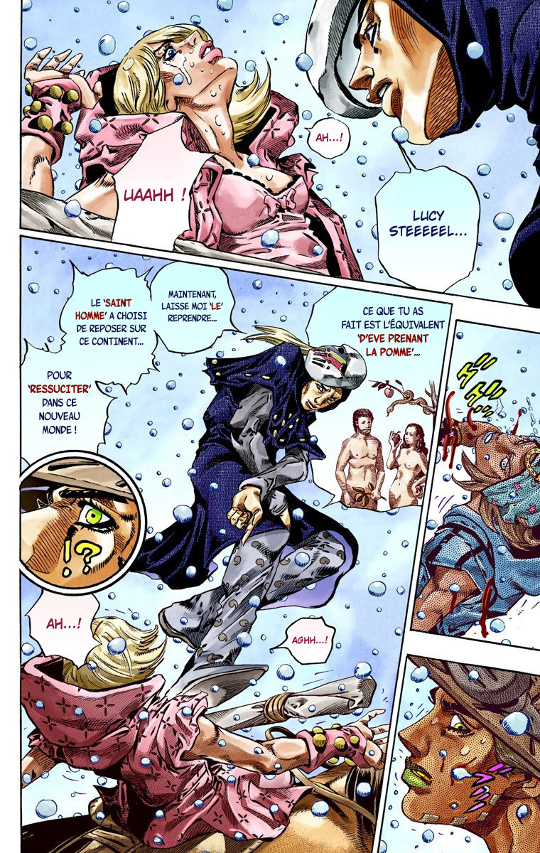 Read JoJo's Bizarre Adventure Part 7 Steel Ball Run Official Colored FR Manga Online
