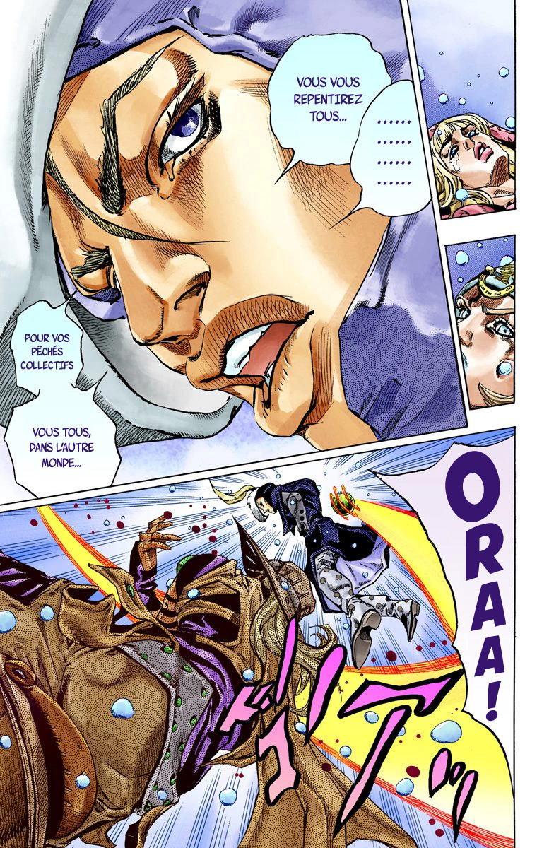 Read JoJo's Bizarre Adventure Part 7 Steel Ball Run Official Colored FR Manga Online