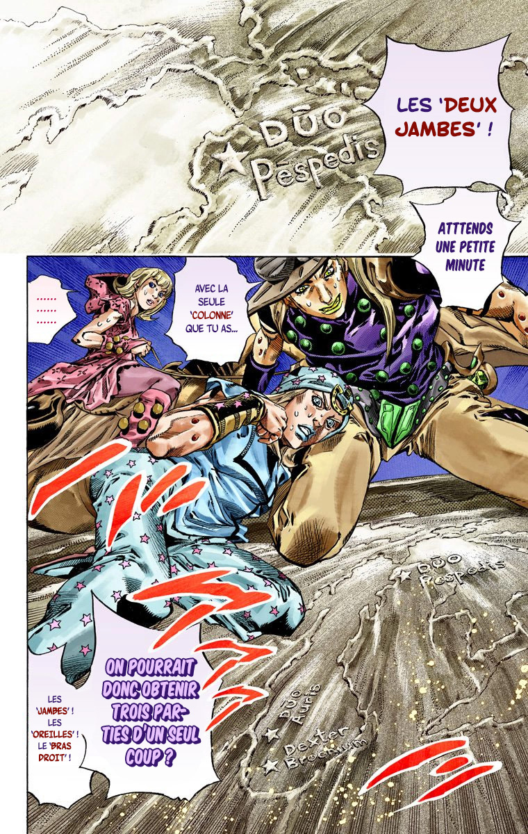 Read JoJo's Bizarre Adventure Part 7 Steel Ball Run Official Colored FR Manga Online
