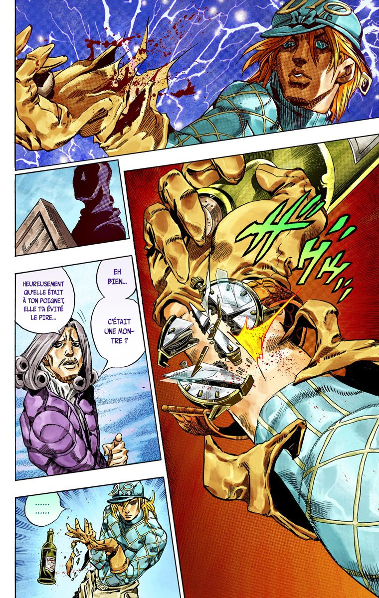 Read JoJo's Bizarre Adventure Part 7 Steel Ball Run Official Colored FR Manga Online