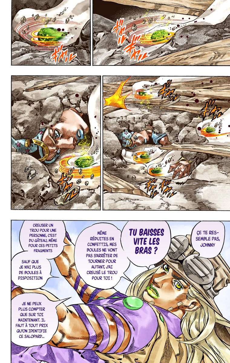 Read JoJo's Bizarre Adventure Part 7 Steel Ball Run Official Colored FR Manga Online