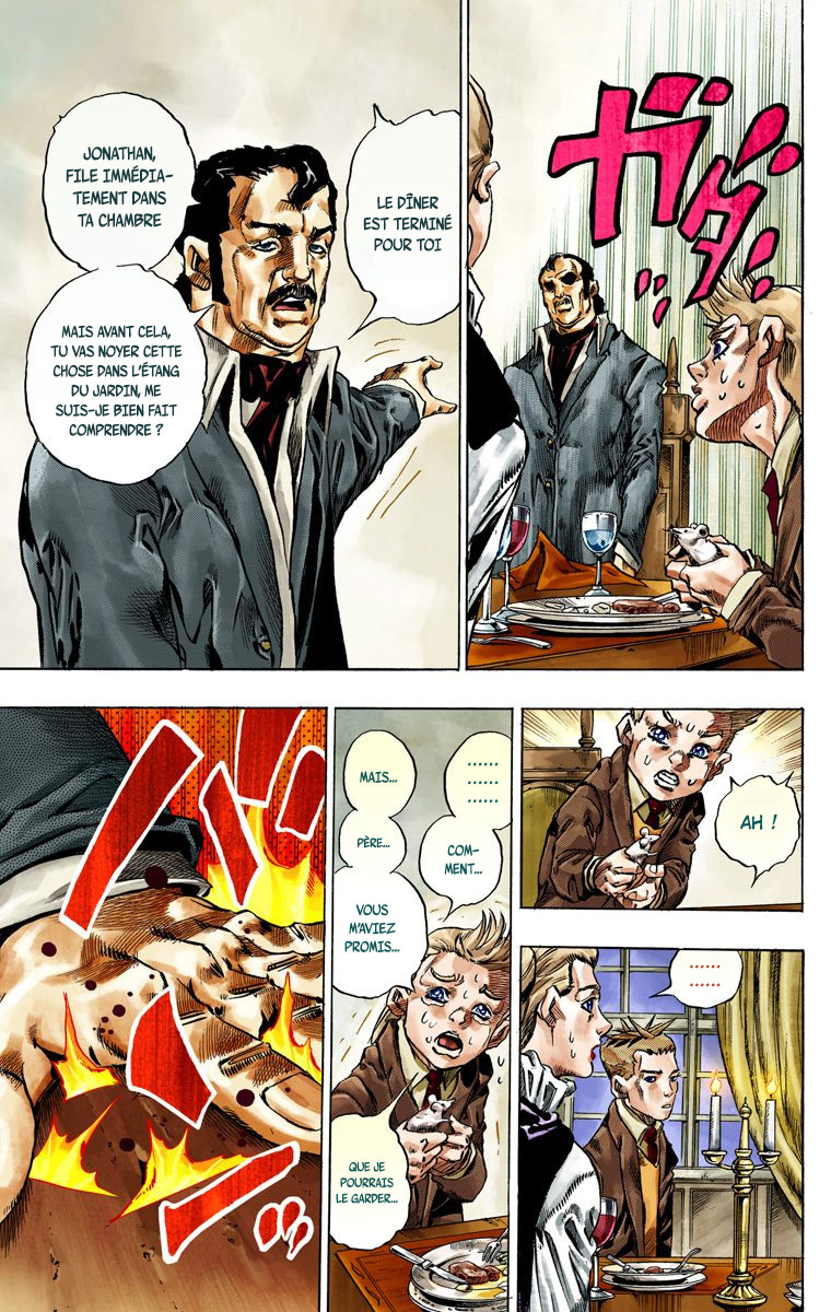 Read JoJo's Bizarre Adventure Part 7 Steel Ball Run Official Colored FR Manga Online