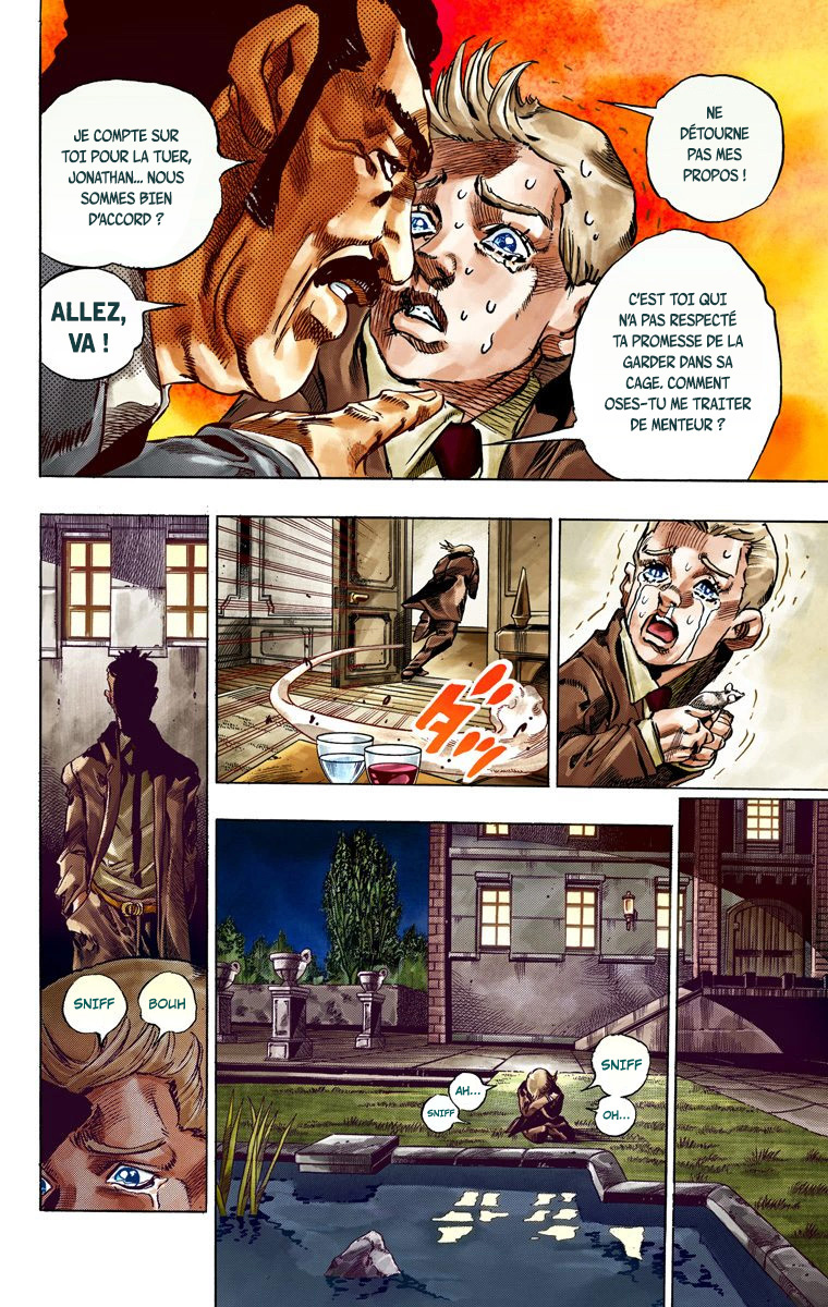 Read JoJo's Bizarre Adventure Part 7 Steel Ball Run Official Colored FR Manga Online