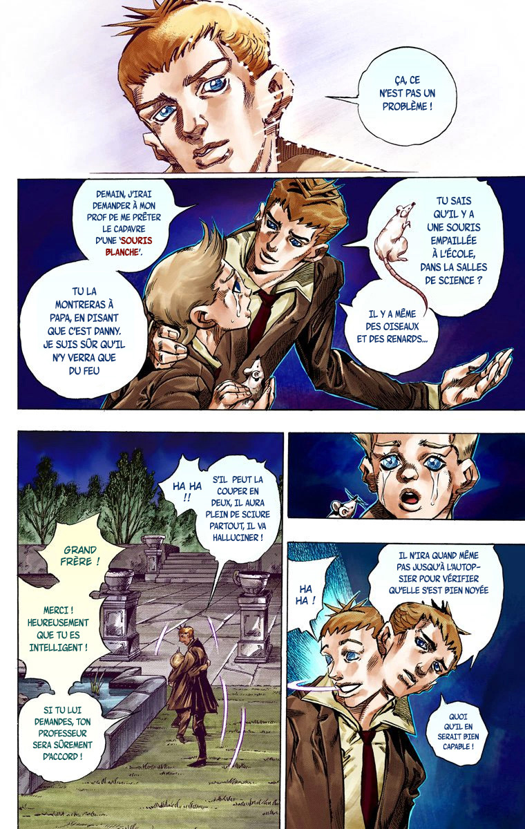 Read JoJo's Bizarre Adventure Part 7 Steel Ball Run Official Colored FR Manga Online
