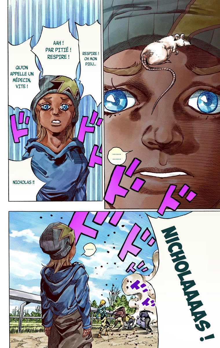 Read JoJo's Bizarre Adventure Part 7 Steel Ball Run Official Colored FR Manga Online