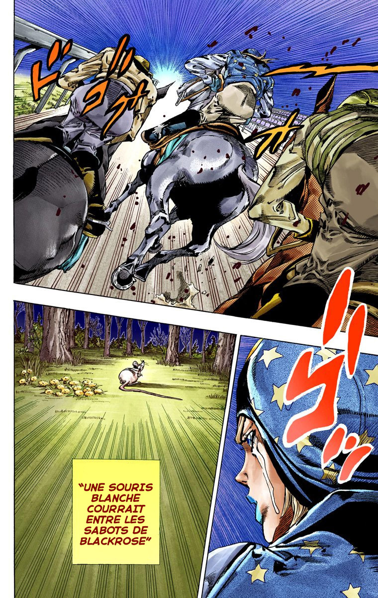 Read JoJo's Bizarre Adventure Part 7 Steel Ball Run Official Colored FR Manga Online