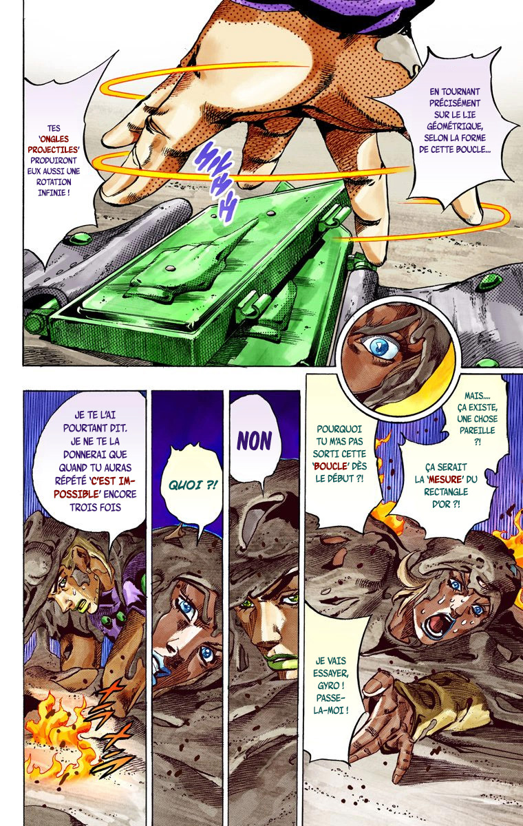 Read JoJo's Bizarre Adventure Part 7 Steel Ball Run Official Colored FR Manga Online