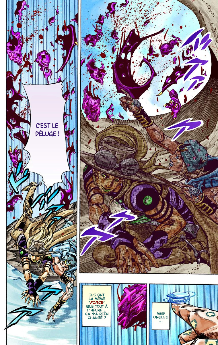 Read JoJo's Bizarre Adventure Part 7 Steel Ball Run Official Colored FR Manga Online