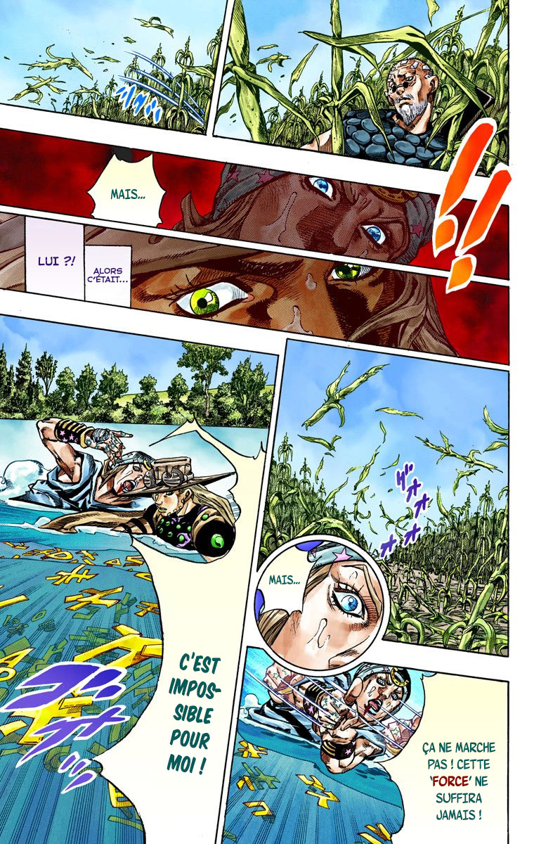 Read JoJo's Bizarre Adventure Part 7 Steel Ball Run Official Colored FR Manga Online