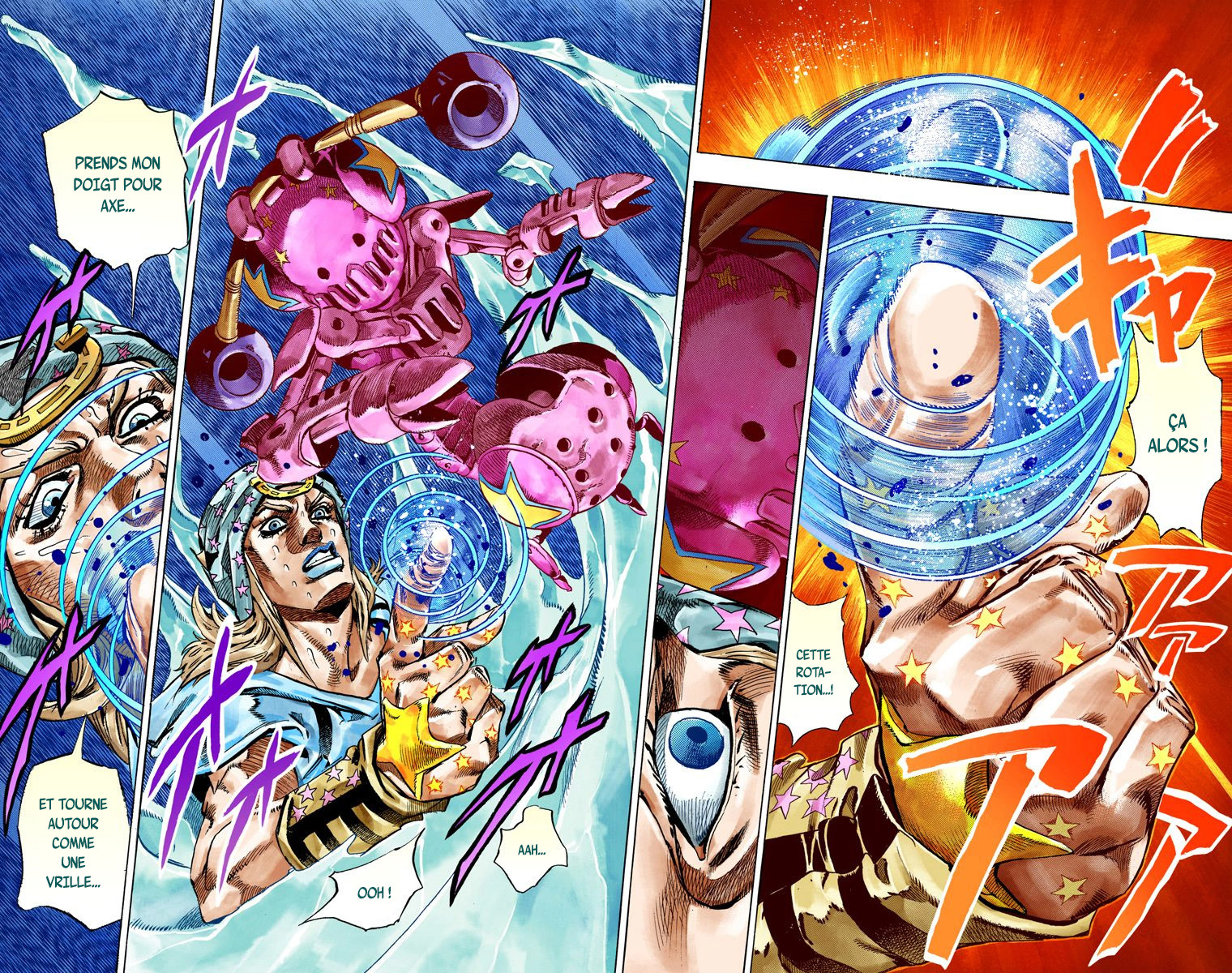 Read JoJo's Bizarre Adventure Part 7 Steel Ball Run Official Colored FR Manga Online