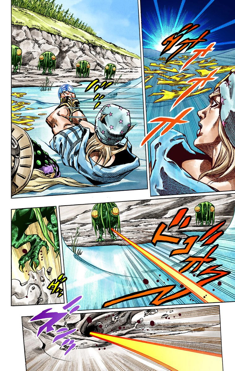 Read JoJo's Bizarre Adventure Part 7 Steel Ball Run Official Colored FR Manga Online