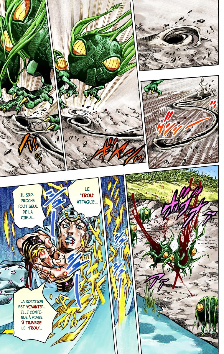 Read JoJo's Bizarre Adventure Part 7 Steel Ball Run Official Colored FR Manga Online