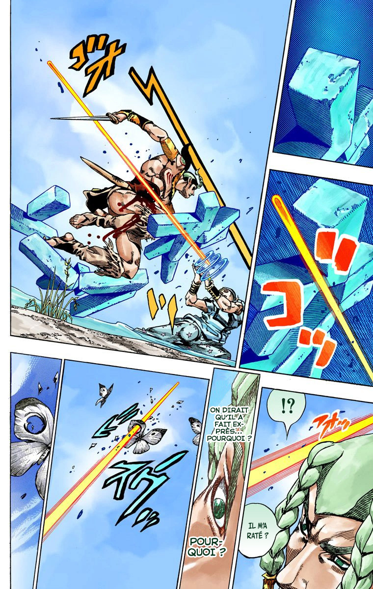 Read JoJo's Bizarre Adventure Part 7 Steel Ball Run Official Colored FR Manga Online