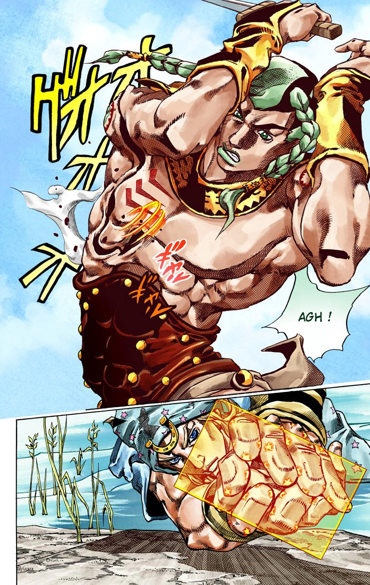 Read JoJo's Bizarre Adventure Part 7 Steel Ball Run Official Colored FR Manga Online