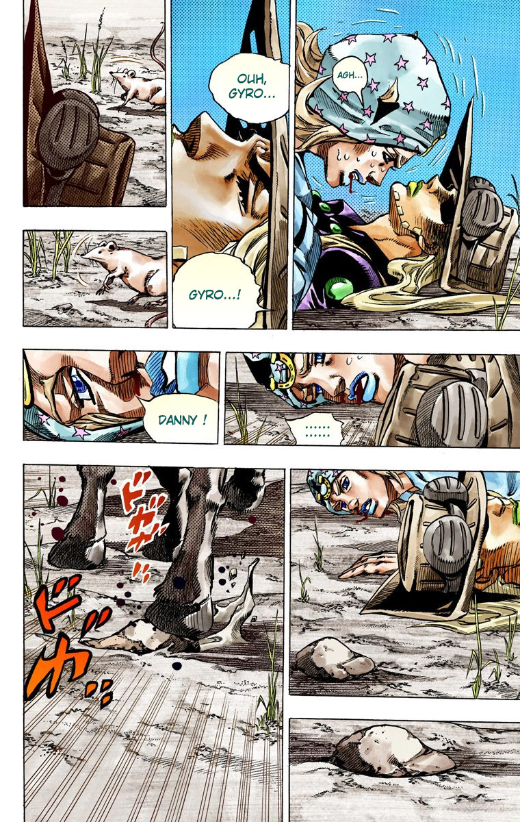 Read JoJo's Bizarre Adventure Part 7 Steel Ball Run Official Colored FR Manga Online