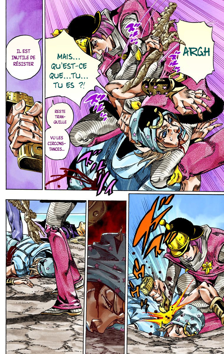 Read JoJo's Bizarre Adventure Part 7 Steel Ball Run Official Colored FR Manga Online