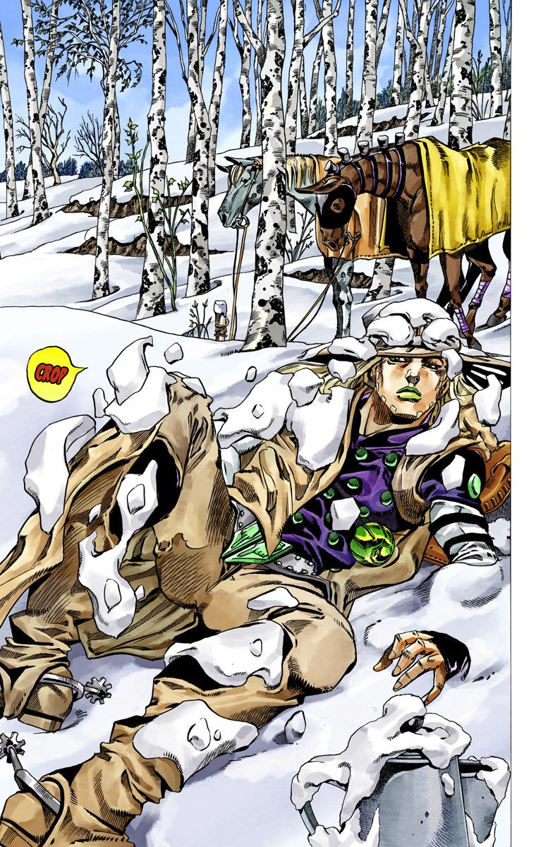 Read JoJo's Bizarre Adventure Part 7 Steel Ball Run Official Colored FR Manga Online