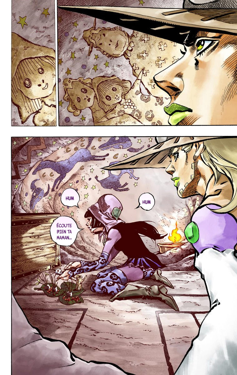 Read JoJo's Bizarre Adventure Part 7 Steel Ball Run Official Colored FR Manga Online