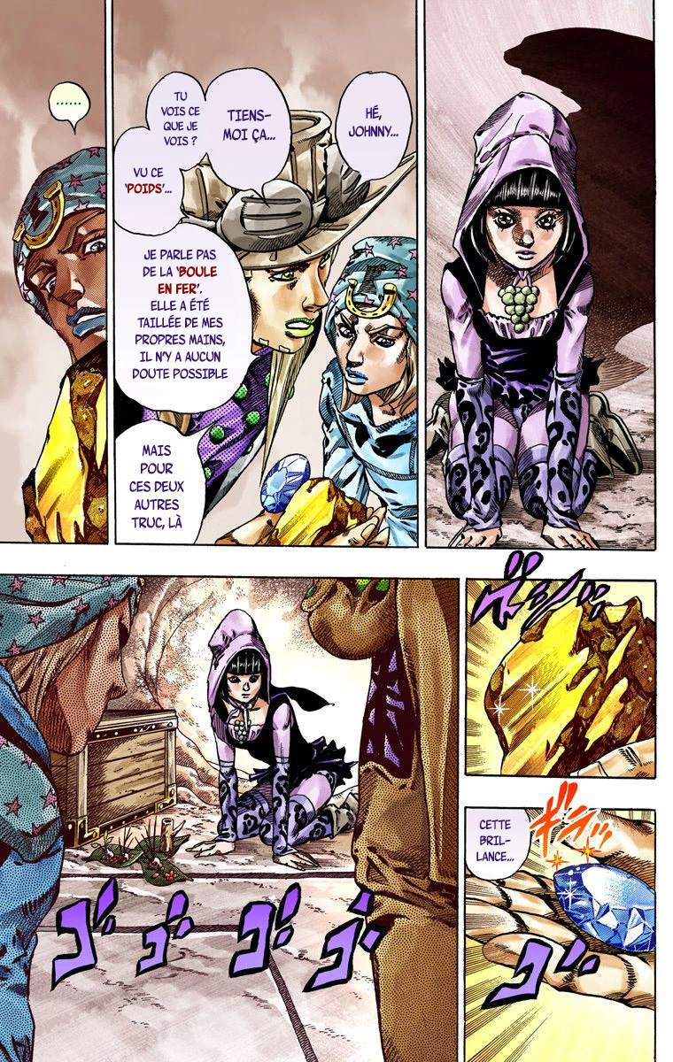 Read JoJo's Bizarre Adventure Part 7 Steel Ball Run Official Colored FR Manga Online
